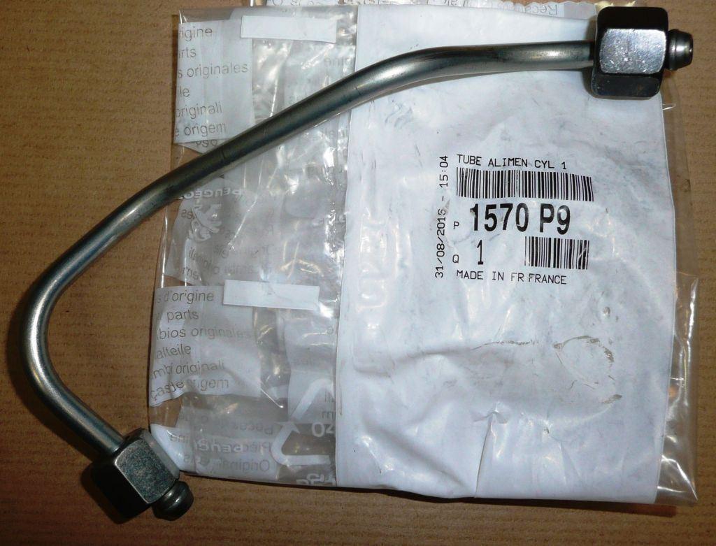 TUYAU D'INJECTEUR CITROEN C2,C3,C4,P207 1.6HDI 1570.P9 1570P9.