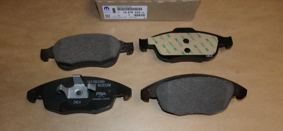 PLAQUETTE DE FREIN.CITROEN BERLINGO III,PARTNE 1647862480.