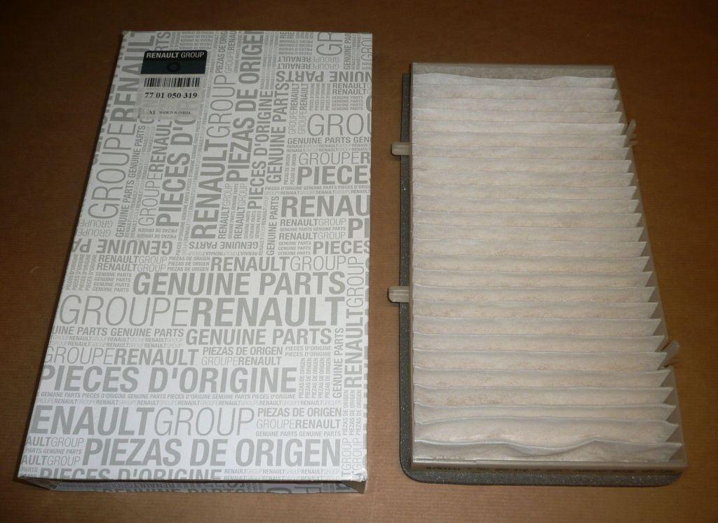 FILTRE D'HABITACLE RENAULT TRAFIC II 01-03 7701050319.