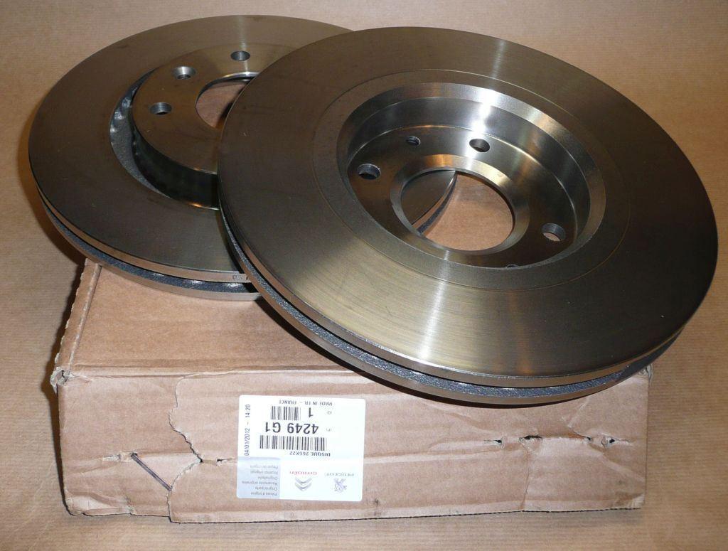 DISQUE DE FREIN.COMPLET.CITROEN C2,C3,PEUGEOT 207 AV 4249.G1 4249G1.