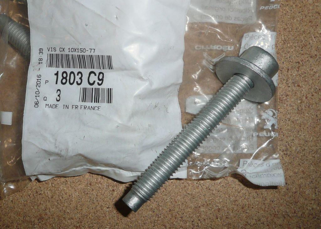 VIS SUPPORT MOTEUR CITROEN C3 PLURIEL 1803.C9 1803C9.