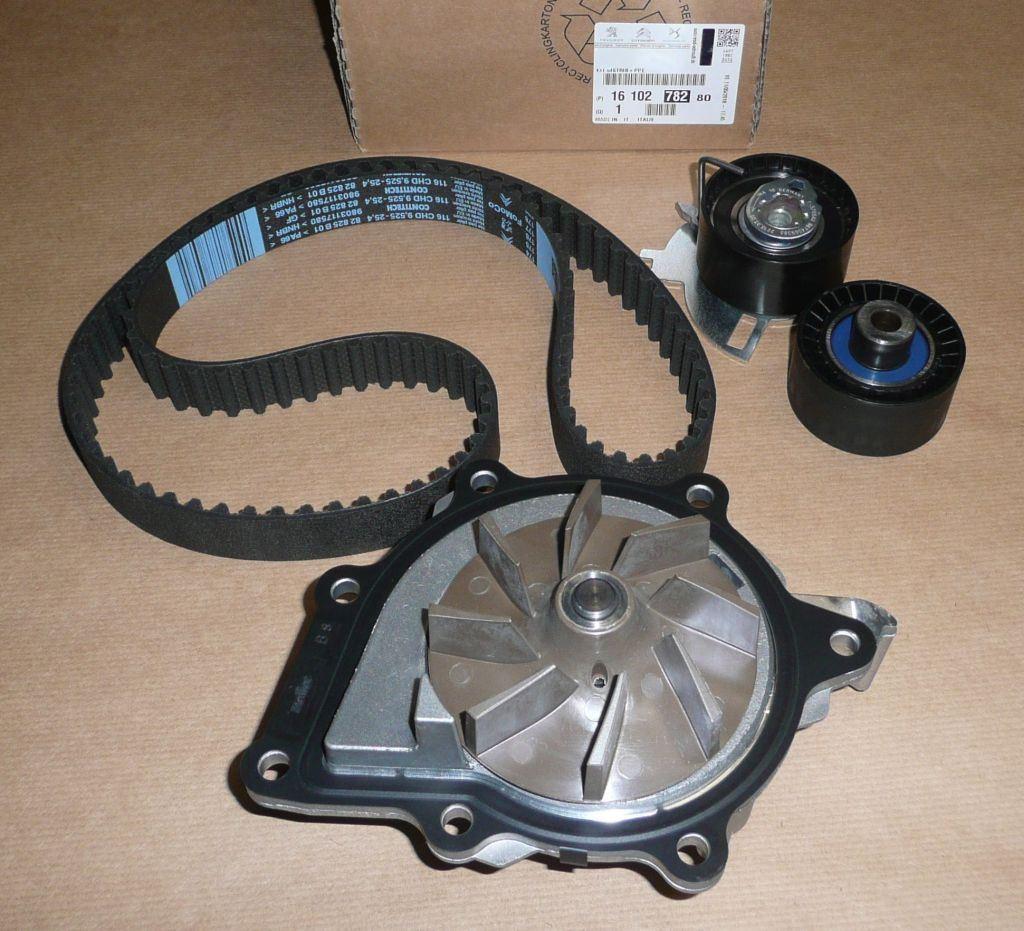 KIT DISTRIBUTION.+POMPE CITROEN C4 II,PEUGEOT 308 2. 1610278280.