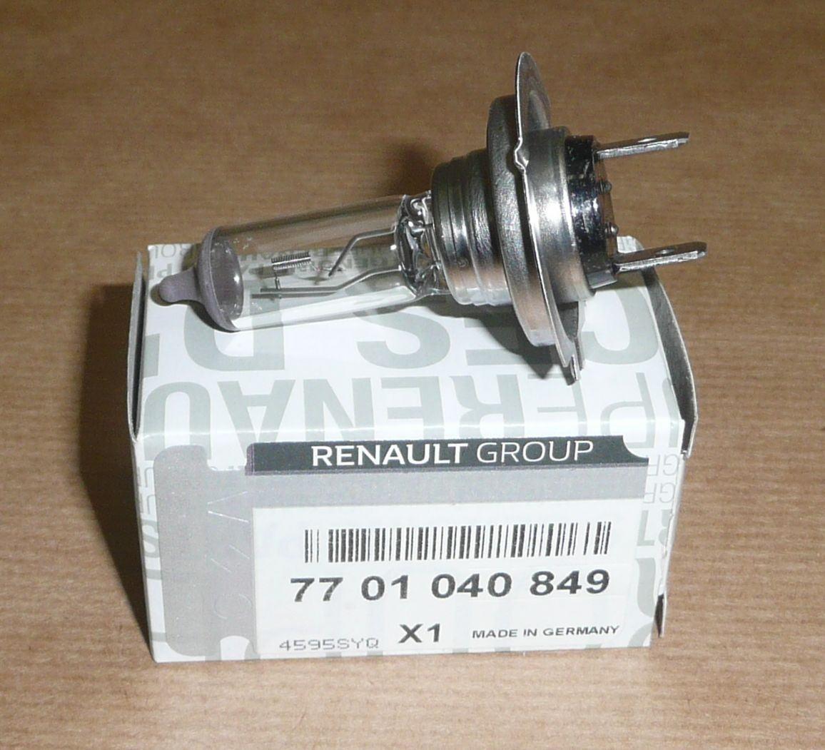 AMPOULE H7 12V 55W RENAULT 7701040849.