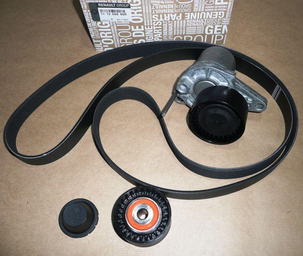 KIT DE COURROIE D'ACCESSOIRE.RENAULT MEGANE II 117209886R.