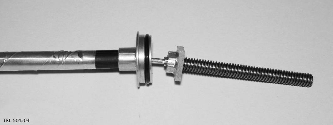Câble gauche de frein de stationnement électrique pour Renault Grand Scénic à partir de 2003, 1 020 mm — TKL 504204 — vue 2