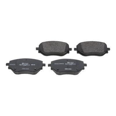 Kit de plaquettes de frein, frein à disque — Valeo 302545