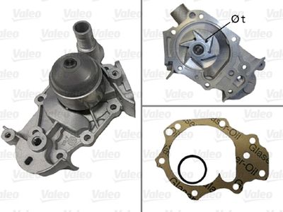 Pompe à eau, refroidissement du moteur — Valeo 506580