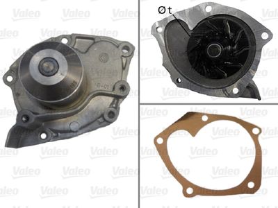 Pompe à eau, refroidissement du moteur — Valeo 506725