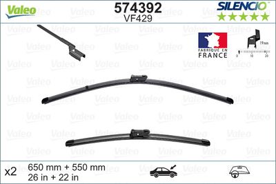 Balai d'essuie-glace — Valeo 574392