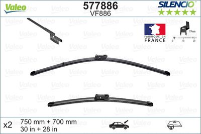 Balai d'essuie-glace — Valeo 577886