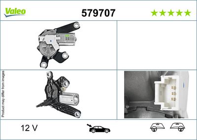 Moteur d'essuie-glace — Valeo 579707