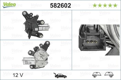 Moteur d'essuie-glace — Valeo 582602