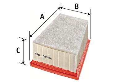 Filtre à air — Valeo 585026