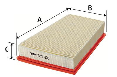 Filtre à air — Valeo 585030
