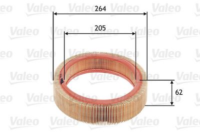 Filtre à air — Valeo 585607