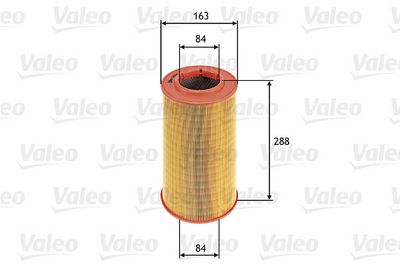 Filtre à air — Valeo 585614