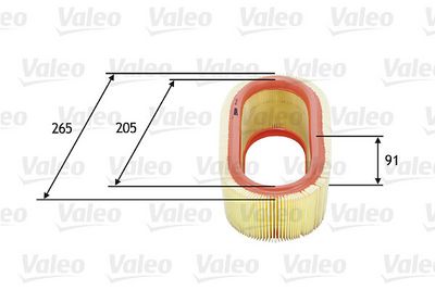 Filtre à air — Valeo 585647
