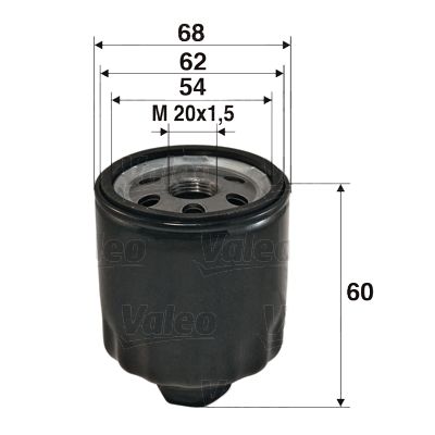 Filtre à huile — Valeo 586011