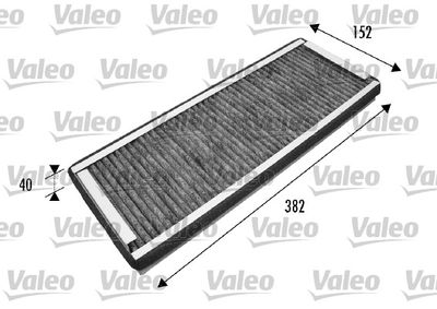Filtre, air de l'habitacle — Valeo 698737