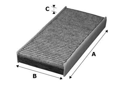 Filtre, air de l'habitacle — Valeo 715570