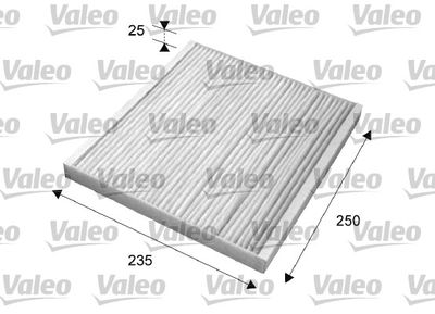 Filtre, air de l'habitacle — Valeo 715636
