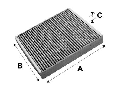 Filtre, air de l'habitacle — Valeo 715659