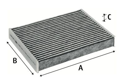 Filtre, air de l'habitacle — Valeo 715802