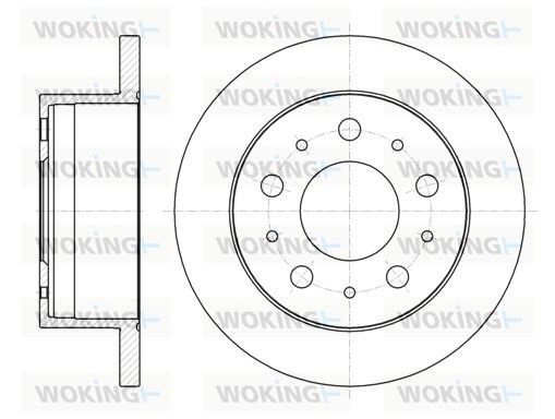 Illustration technique WOKING D61056.00