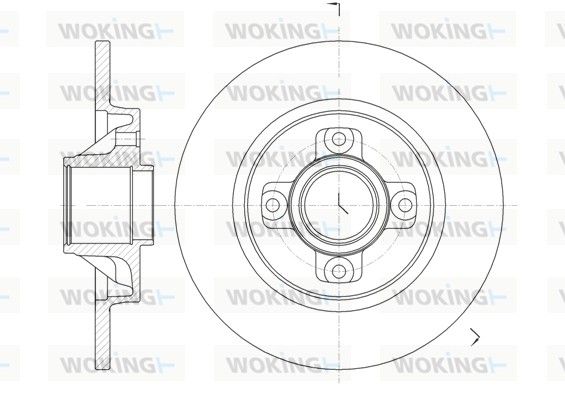 Illustration technique WOKING D61058.00