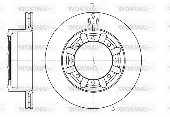 Illustration technique WOKING D61170.10