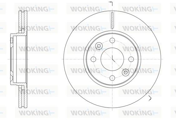 Illustration technique WOKING D61474.10