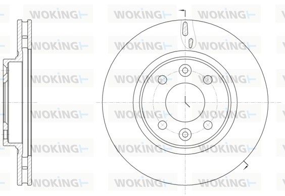 Illustration technique WOKING D61535.10