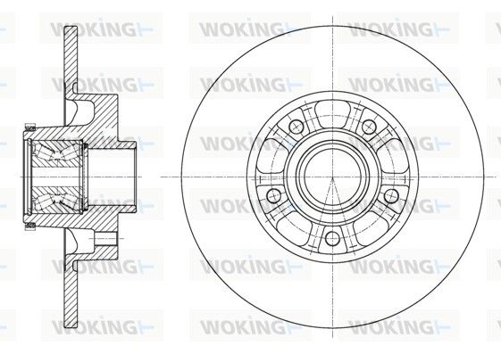 Illustration technique WOKING D61626.20