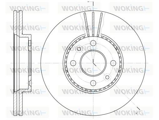 Illustration technique WOKING D6227.10