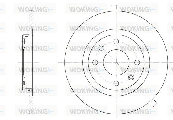 Illustration technique WOKING D6241.01
