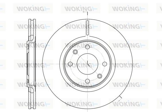 Illustration technique WOKING D6306.10