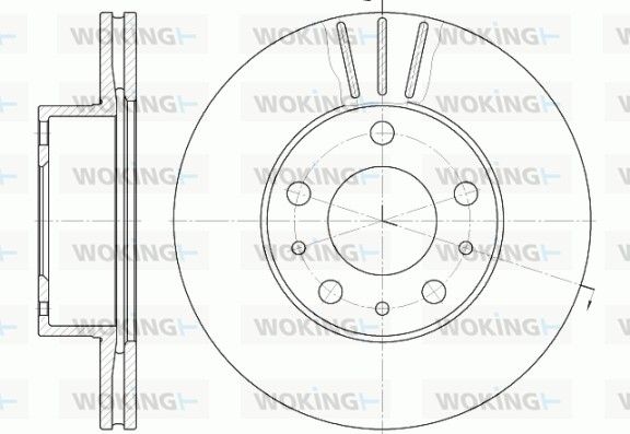Illustration technique WOKING D6476.10