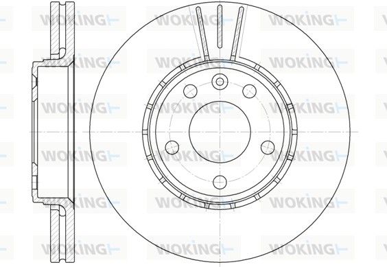 Illustration technique WOKING D6682.10
