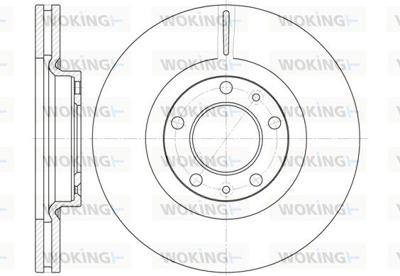 Illustration technique WOKING D6693.10