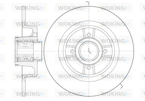 Illustration technique WOKING D6698.20