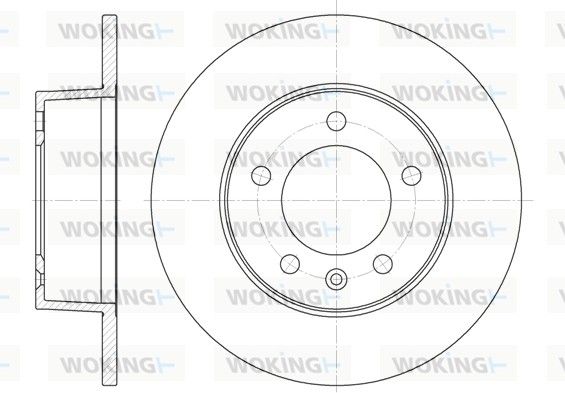 Illustration technique WOKING D6735.00