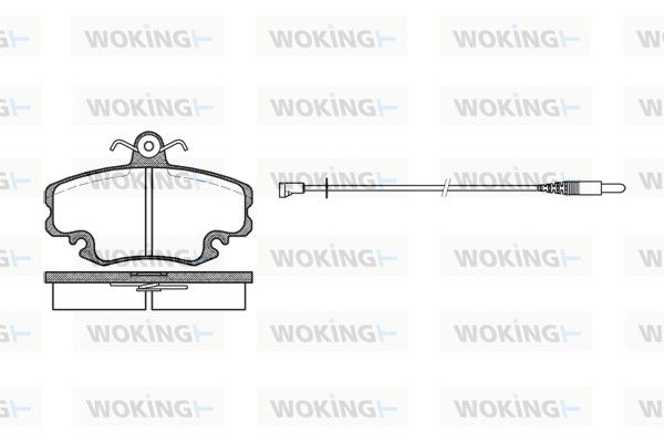 Illustration technique WOKING P0413.32