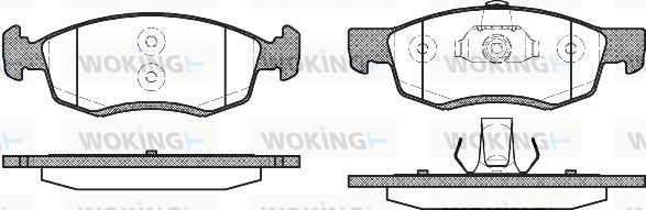 Illustration technique WOKING P0723.32