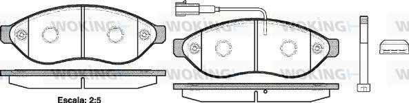 Illustration technique WOKING P13373.01
