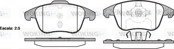 Illustration technique WOKING P13493.00