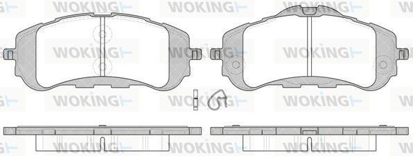 Illustration technique WOKING P14593.00