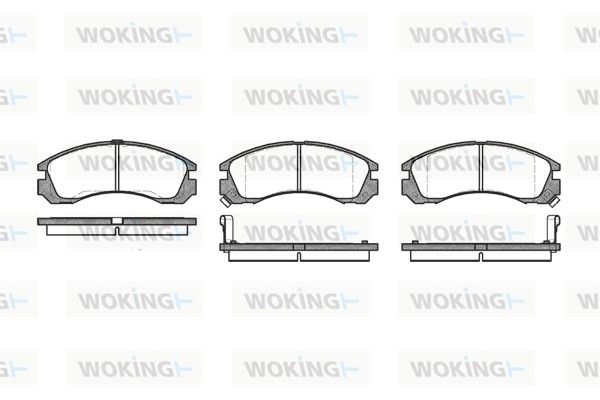 Illustration technique WOKING P2543.02