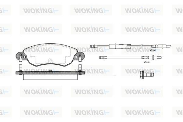 Illustration technique WOKING P9293.04