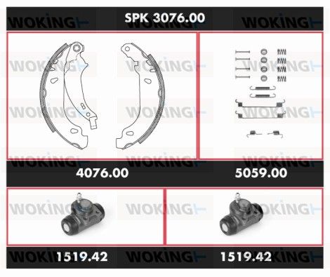 Illustration technique WOKING SPK 3076.00