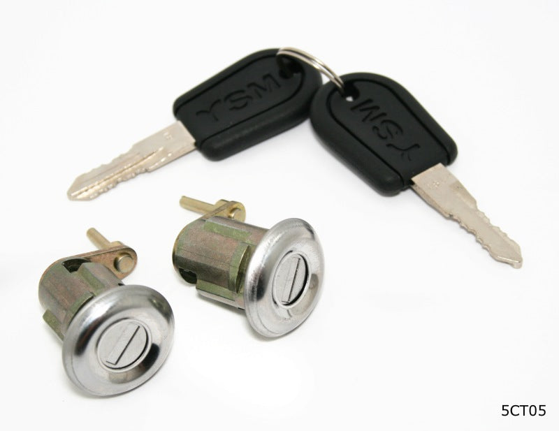Jeu de barillets de portes avec clés pour Citroën C15 à partir de 1984 — gauche et droite — YSM 5CT05 — vue 1